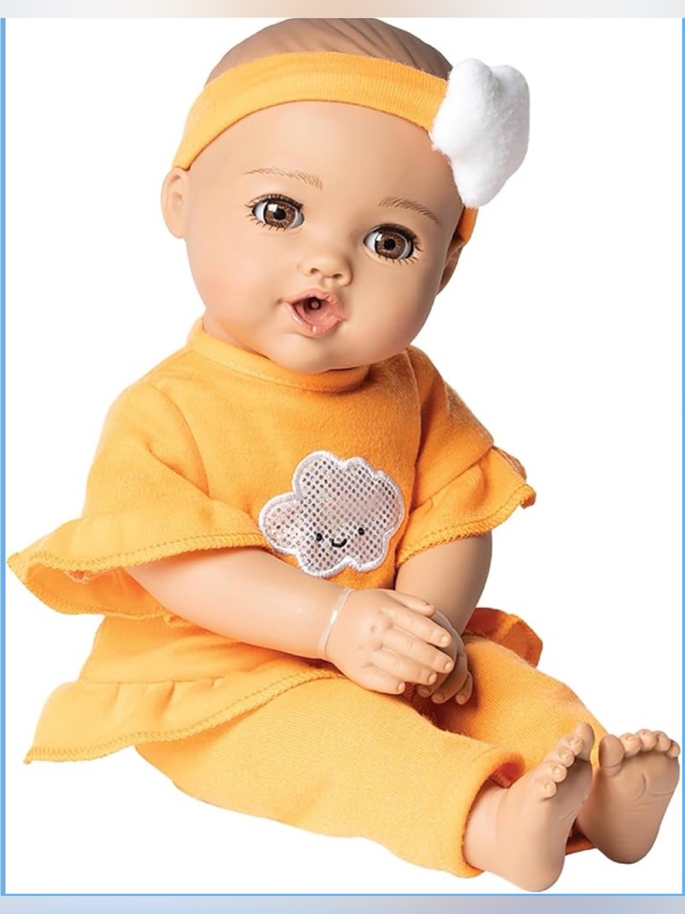 Adora Nurture Time Babies Collection, 13" Baby Doll & Clothes Set
Sweet Orange